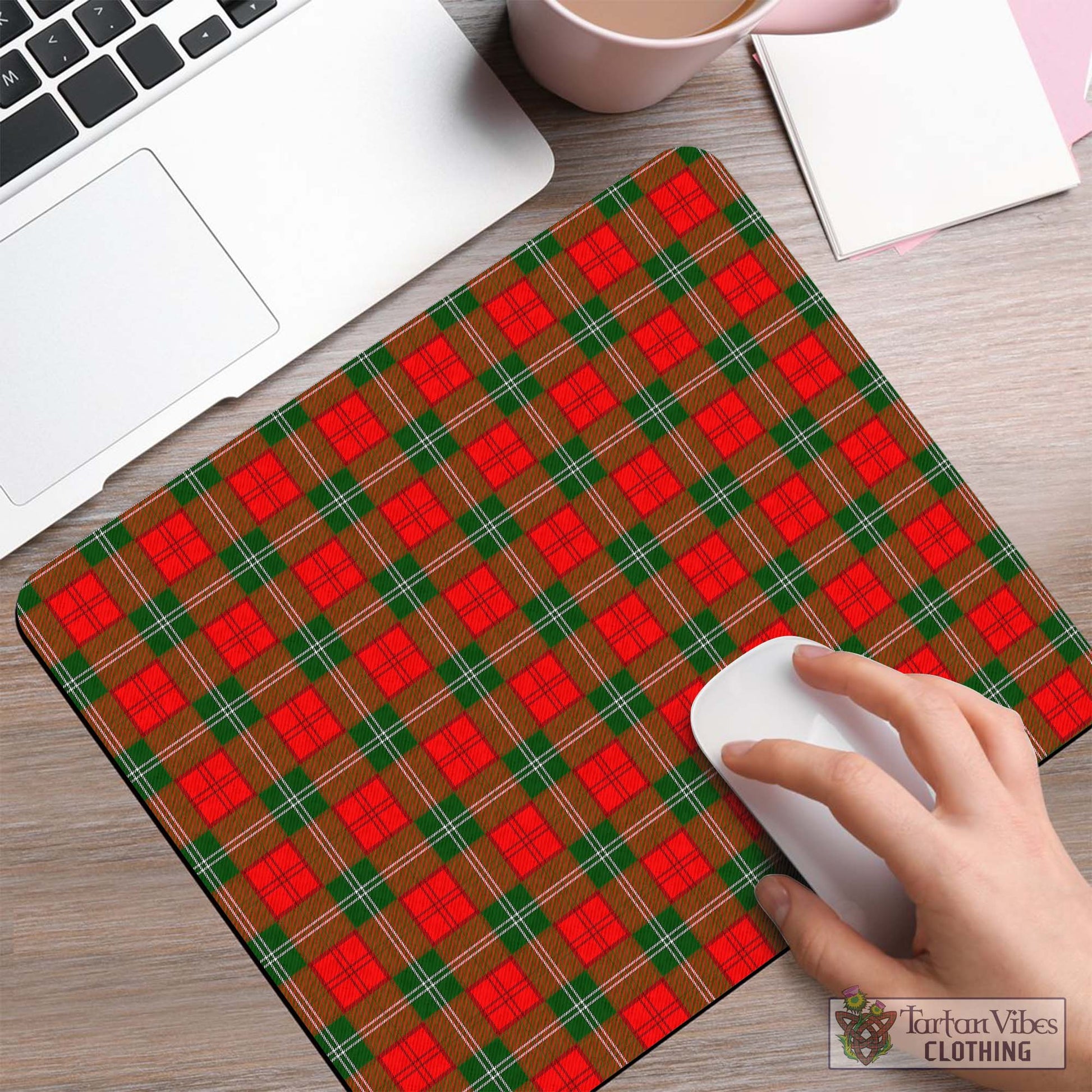 Tartan Vibes Clothing Lennox Modern Tartan Mouse Pad