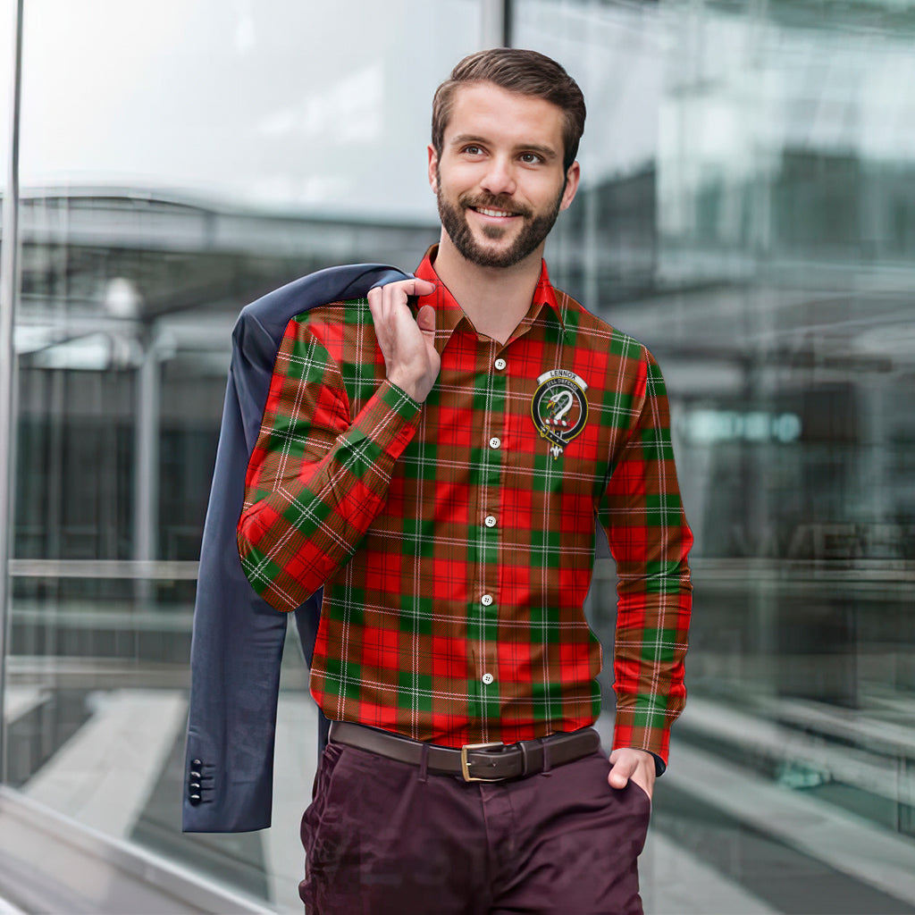 lennox-modern-tartan-long-sleeve-button-up-shirt-with-family-crest