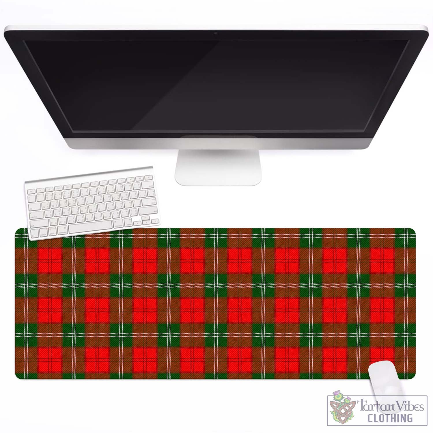 Tartan Vibes Clothing Lennox Modern Tartan Mouse Pad