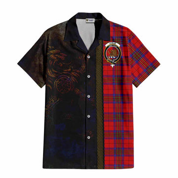 Leslie Tartan Family Crest Hawaiian Shirt Alba Gu Brath Be Brave Lion Ancient Style Kid - Tartan Vibes Clothing
