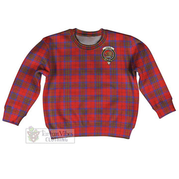 Leslie Tartan Kid Ugly Sweater with Family Crest Kid - Tartan Vibes Clothing