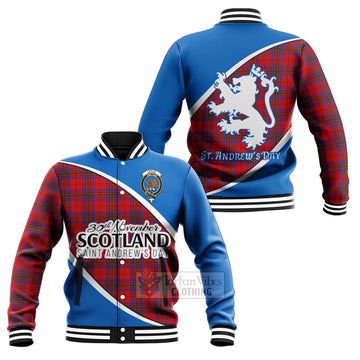 Leslie Family Crest Tartan Baseball Jacket Celebrate Saint Andrew's Day in Style