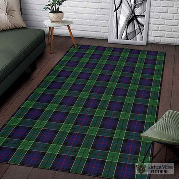 Leslie Hunting Tartan Area Rug