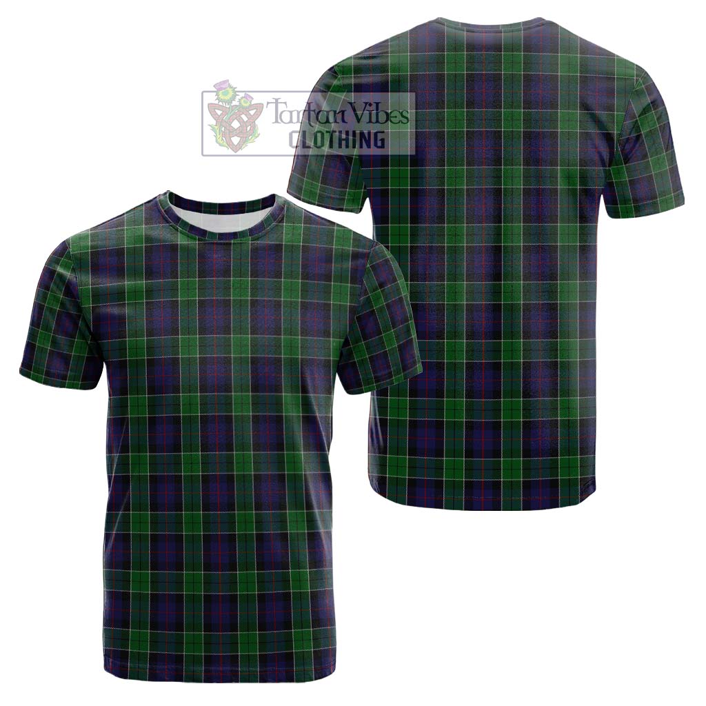 Leslie Hunting Tartan Cotton T-Shirt Kid's Shirt - Tartanvibesclothing Shop