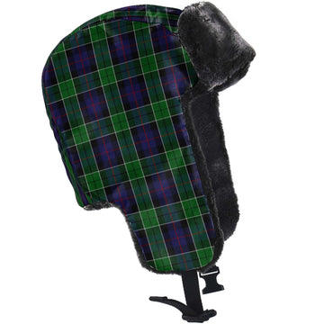 Leslie Hunting Tartan Winter Trapper Hat