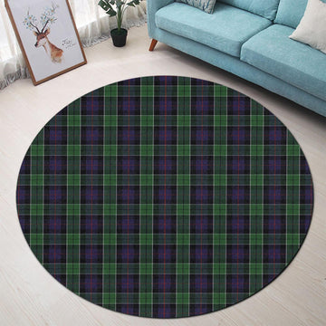 Leslie Hunting Tartan Round Rug