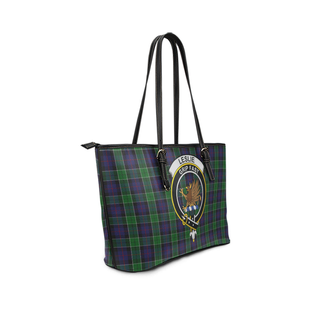 leslie-hunting-tartan-leather-tote-bag-with-family-crest