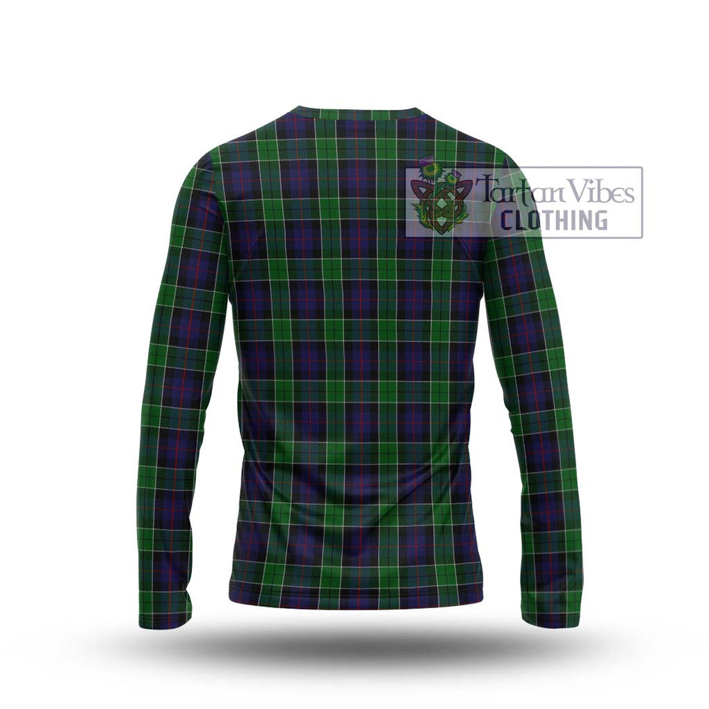 Leslie Hunting Tartan Long Sleeve T-Shirt with Family Crest DNA In Me Style - Tartanvibesclothing Shop