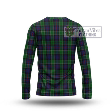 Leslie Hunting Tartan Long Sleeve T-Shirt with Family Crest DNA In Me Style