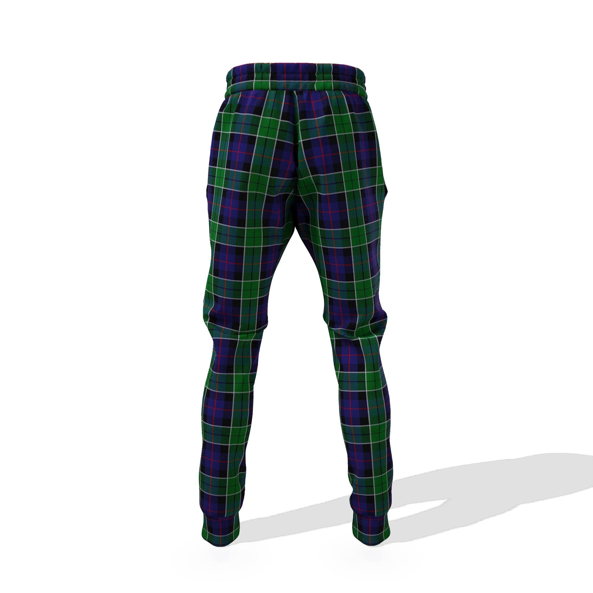 Leslie Hunting Tartan Joggers Pants with Family Crest 6XL - Tartan Vibes Clothing