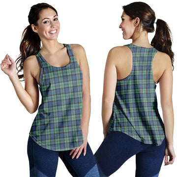 Leslie Hunting Ancient Tartan Women Racerback Tanks