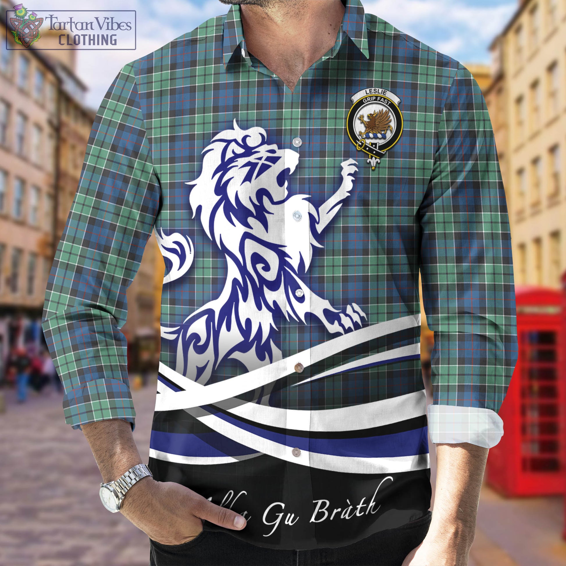 leslie-hunting-ancient-tartan-long-sleeve-button-up-shirt-with-alba-gu-brath-regal-lion-emblem