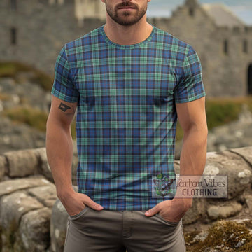 Leslie Hunting Ancient Tartan Cotton T-Shirt