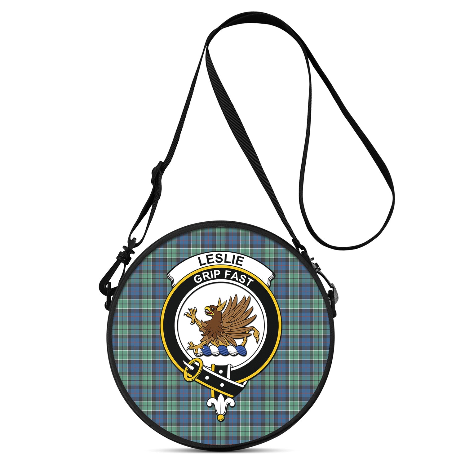 leslie-hunting-ancient-tartan-round-satchel-bags-with-family-crest