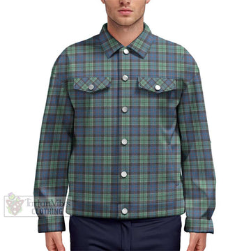 Leslie Hunting Ancient Tartan Unisex Lapel Cotton Jacket