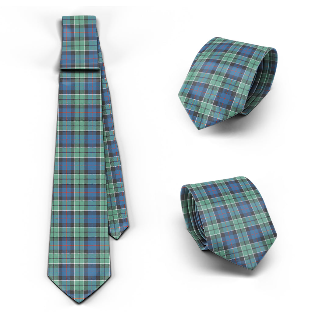 Leslie Hunting Ancient Tartan Classic Necktie Necktie One Size - Tartan Vibes Clothing