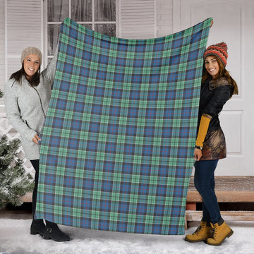 Leslie Hunting Ancient Tartan Blanket