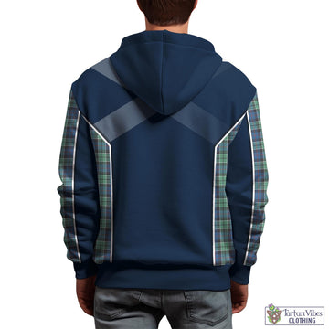 Leslie Hunting Ancient Tartan Hoodie with Family Crest and Scottish Thistle Vibes Sport Style