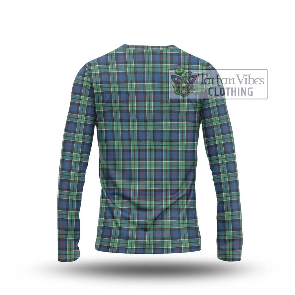 Leslie Hunting Ancient Tartan Long Sleeve T-Shirt with Family Crest DNA In Me Style - Tartanvibesclothing Shop