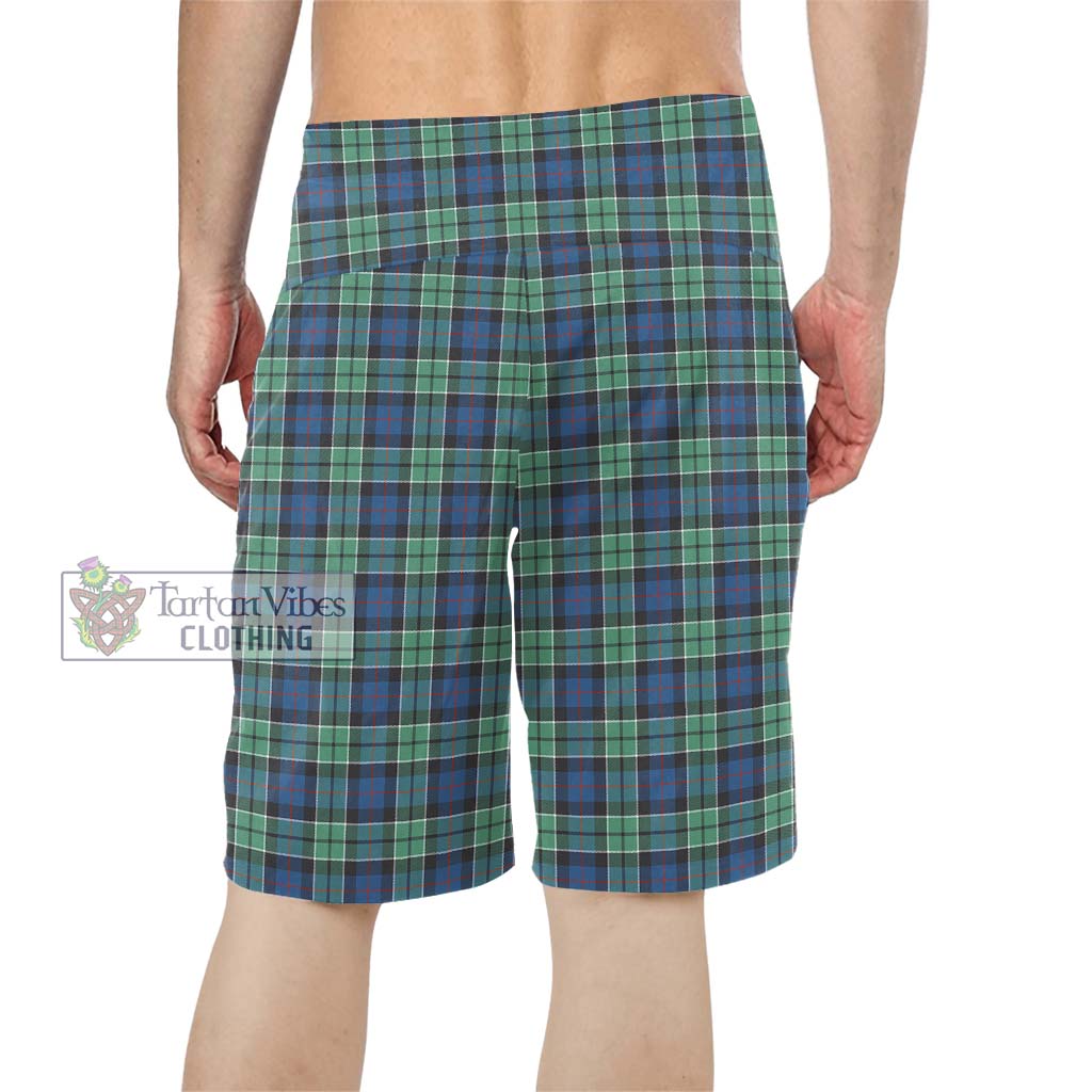 Leslie Hunting Ancient Tartan Men's Board Shorts - Tartan Vibes Clothing