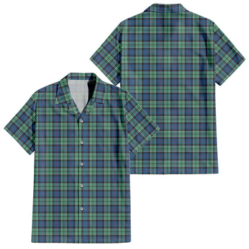 Leslie Hunting Ancient Tartan Short Sleeve Button Down Shirt