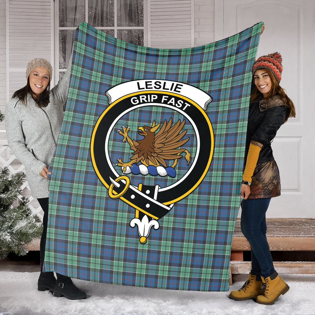 leslie-hunting-ancient-tartab-blanket-with-family-crest