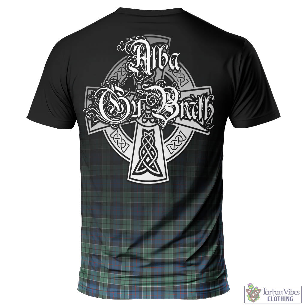 Tartan Vibes Clothing Leslie Hunting Ancient Tartan T-Shirt Featuring Alba Gu Brath Family Crest Celtic Inspired