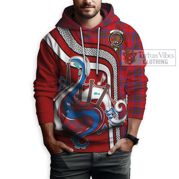 Leslie Tartan Hoodie with Epic Bagpipe Style