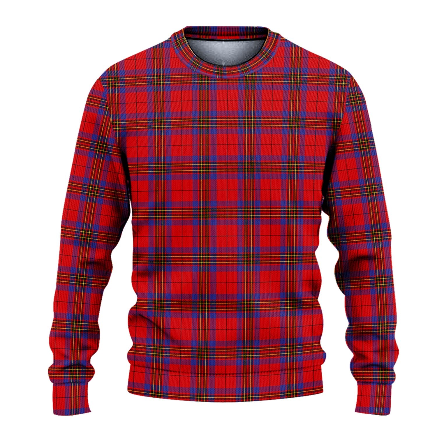 Leslie Modern Tartan Knitted Sweater - Tartanvibesclothing