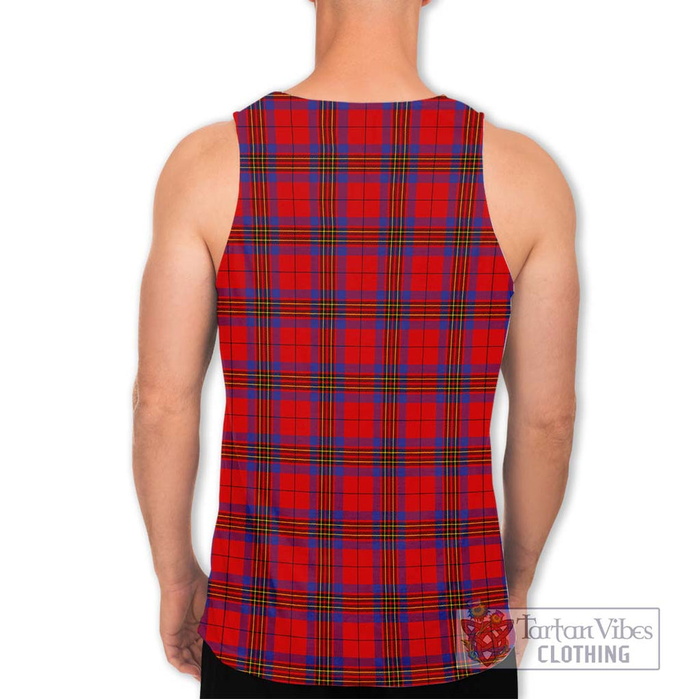 Leslie Tartan Men's Tank Top with Family Crest DNA In Me Style - Tartanvibesclothing Shop