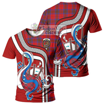 Leslie Tartan T-Shirt with Epic Bagpipe Style