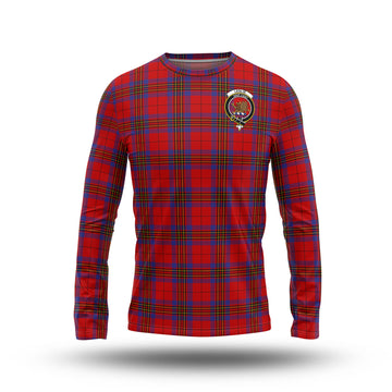 Leslie Modern Tartan Long Sleeve T-Shirt with Family Crest