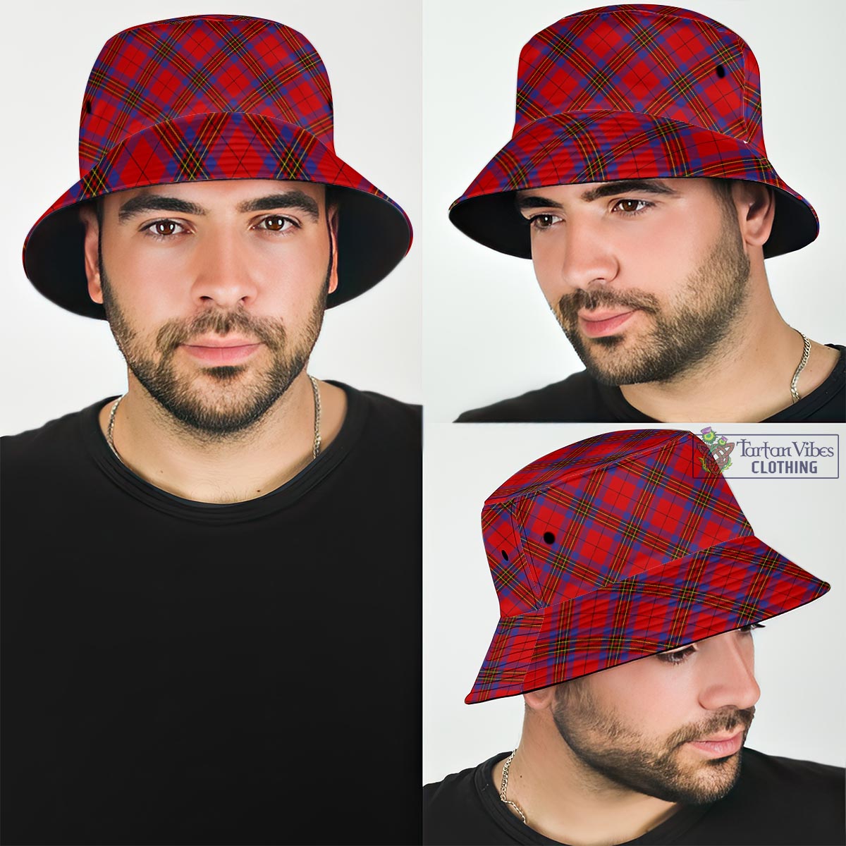 Tartan Vibes Clothing Leslie Modern Tartan Bucket Hat