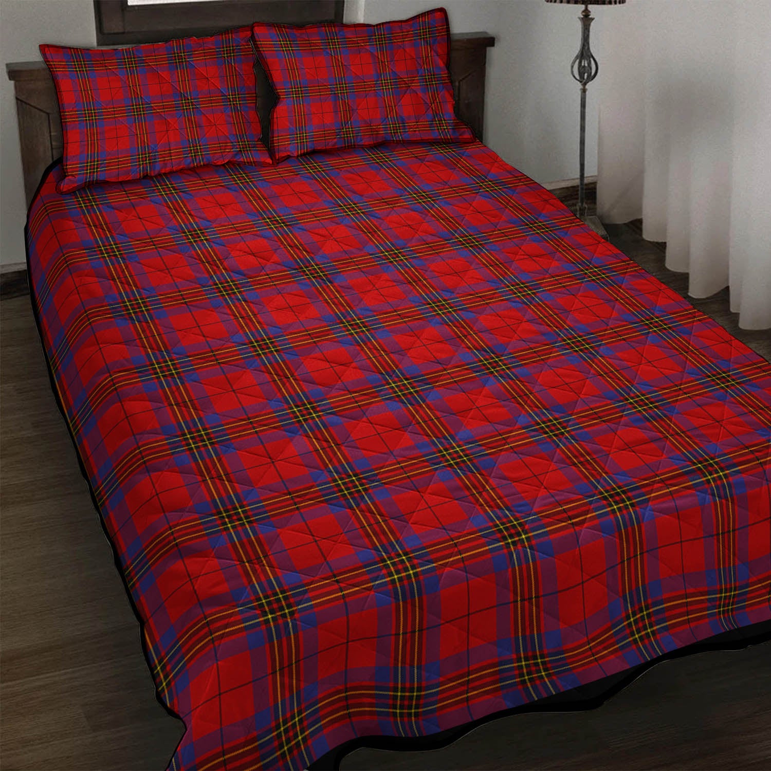 Leslie Tartan Quilt Bed Set - Tartan Vibes Clothing