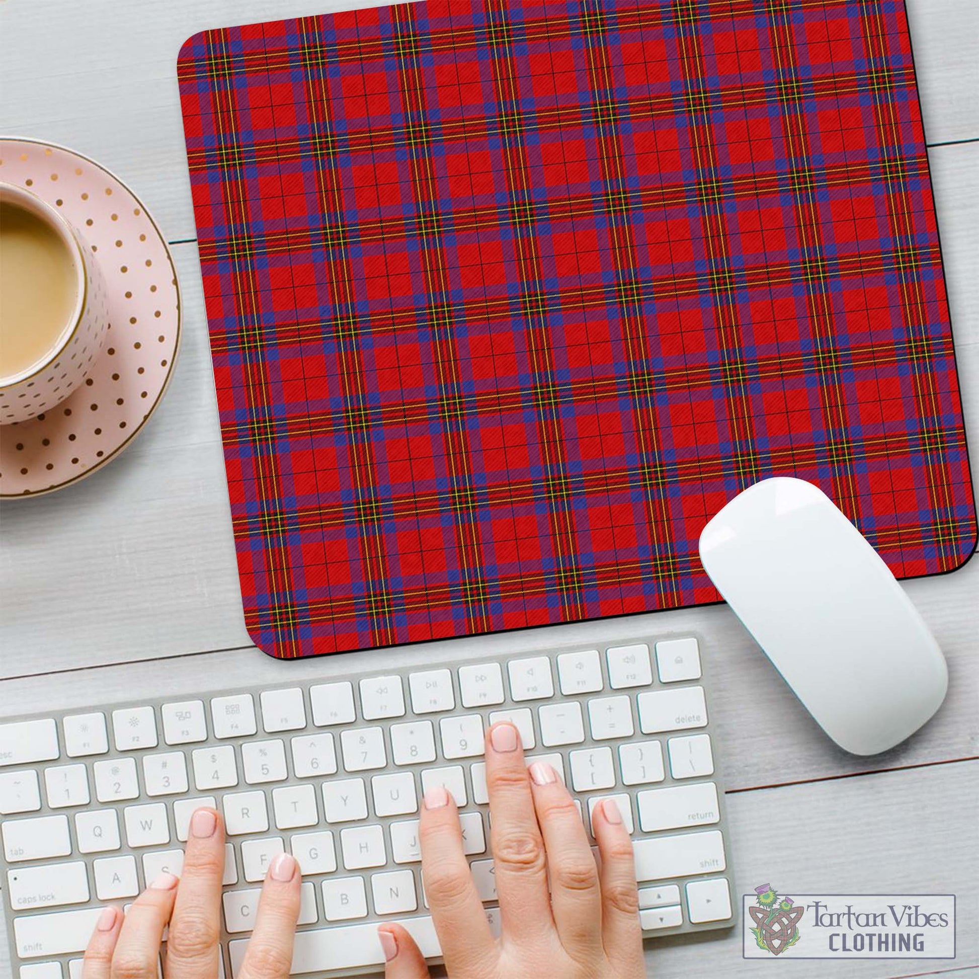 Tartan Vibes Clothing Leslie Modern Tartan Mouse Pad