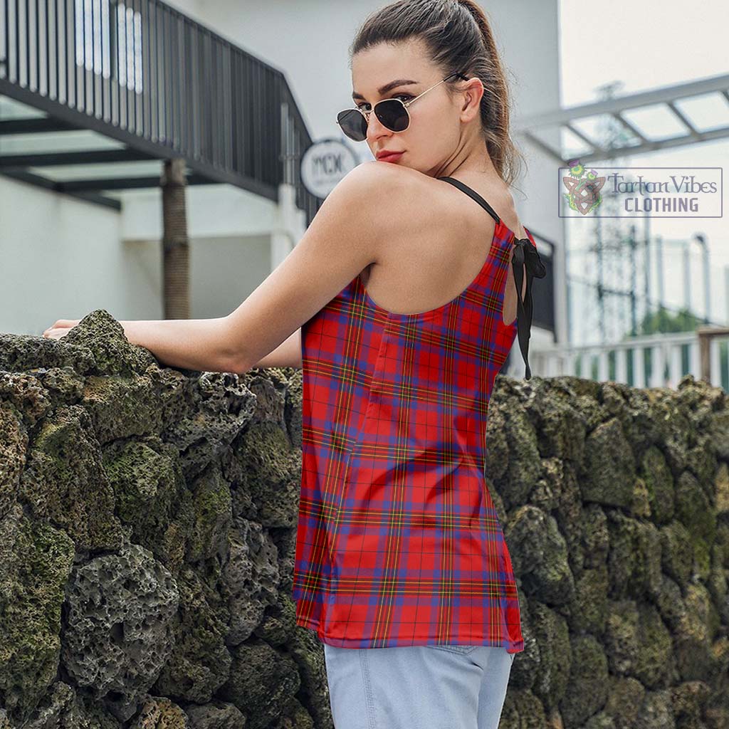 Tartan Vibes Clothing Leslie Modern Tartan Loose Halter Neck Camisole