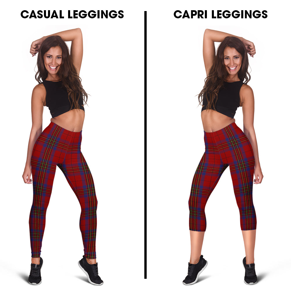 leslie-red-tartan-womens-leggings