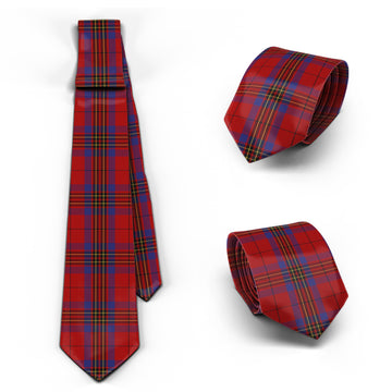 Leslie Red Tartan Classic Necktie