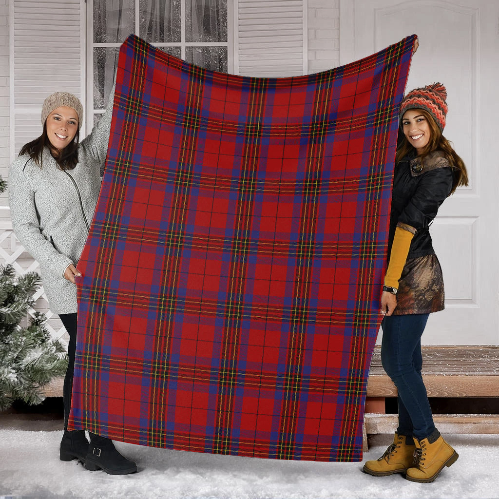 Leslie Red Tartan Blanket - Tartan Vibes Clothing