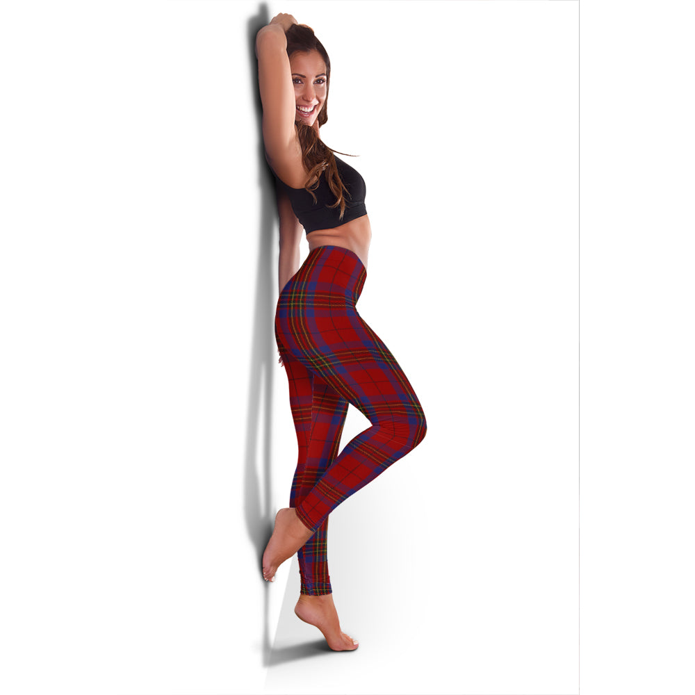 leslie-red-tartan-womens-leggings