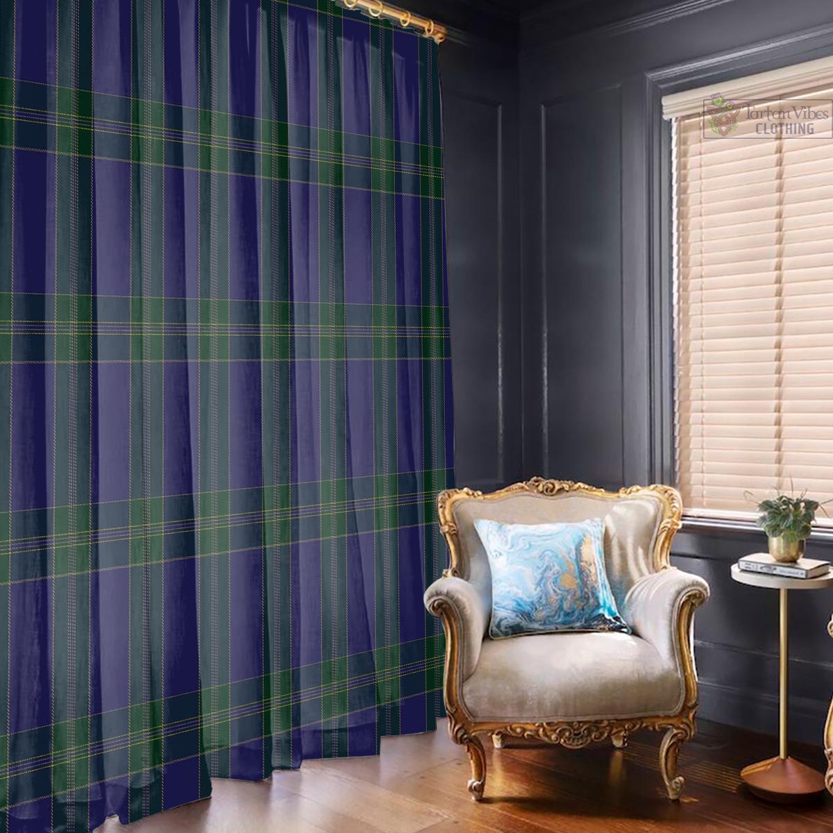 Lewis of Wales Tartan Window Curtain