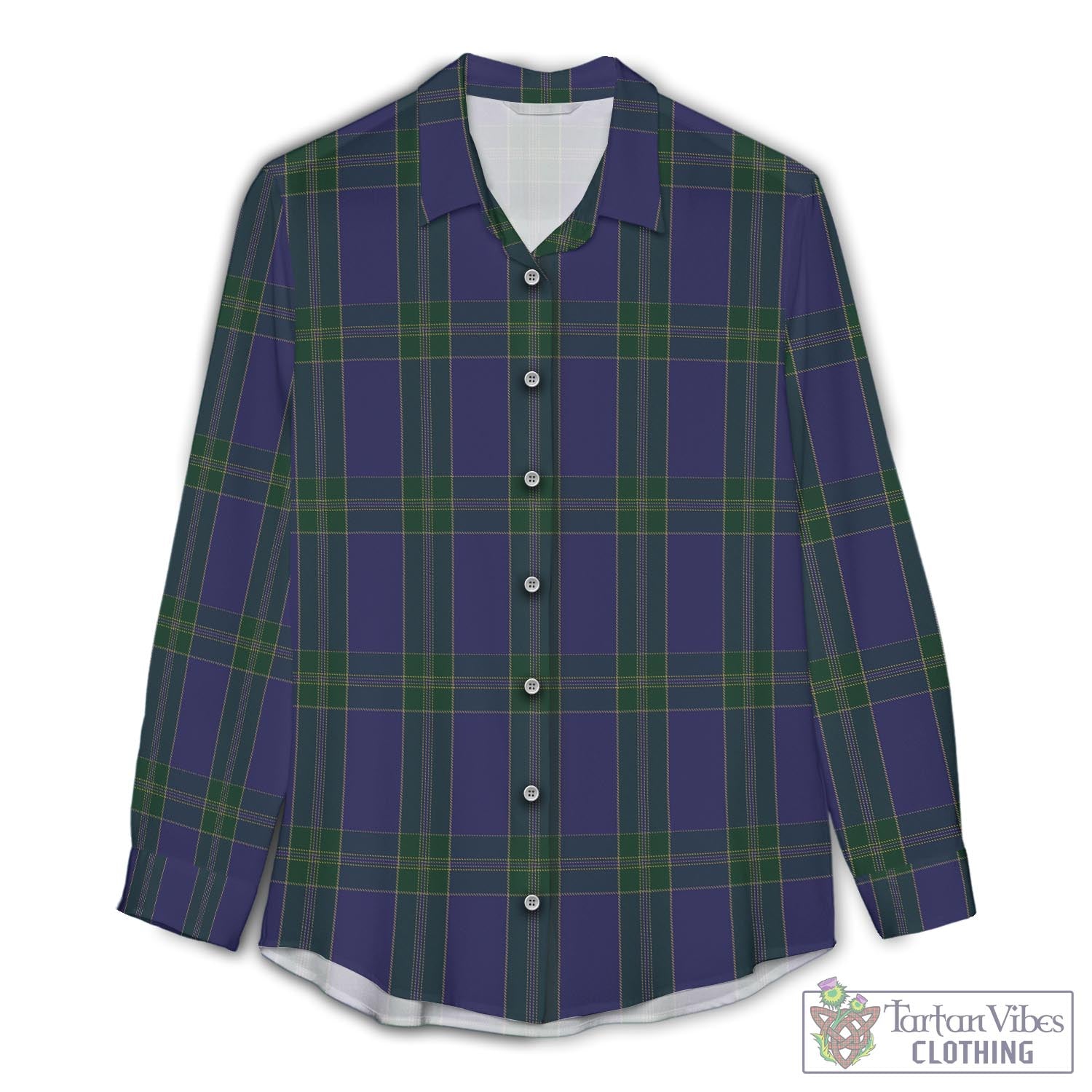 Lewis of Wales Tartan Womens Casual Shirt