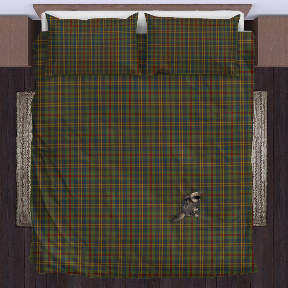 Limerick County Ireland Tartan Bedding Set UK Bedding Set - Tartan Vibes Clothing