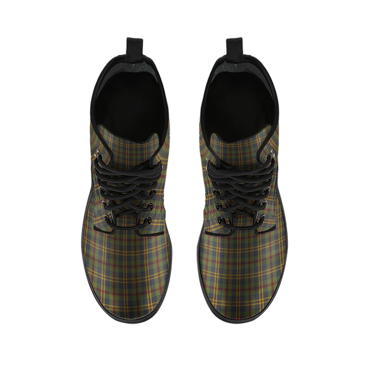 Limerick County Ireland Tartan Leather Boots - Tartan Vibes Clothing