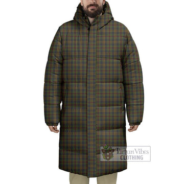 Limerick County Ireland Tartan Long Down Jacket