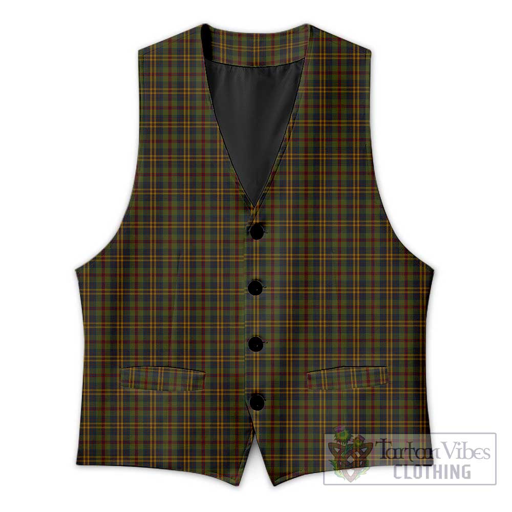 Tartan Vibes Clothing Limerick County Ireland Tartan Men's Sleeveless Suit Vest