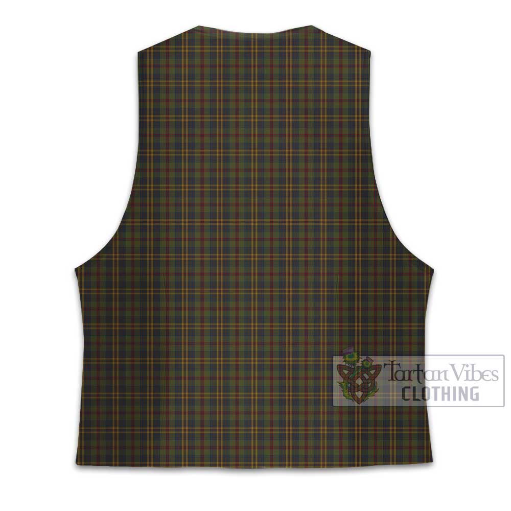 Tartan Vibes Clothing Limerick County Ireland Tartan Men's Sleeveless Suit Vest