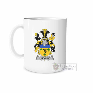 Lincolne Irish Clan Coat of Arms Ceramic Mug