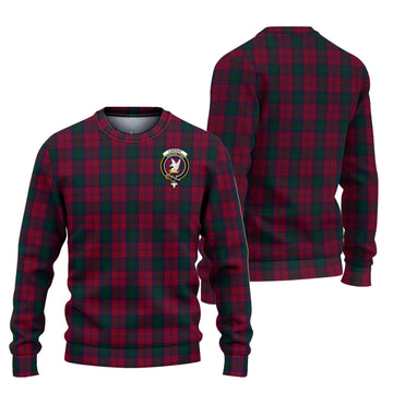 Lindsay Tartan Ugly Sweater with Family Crest