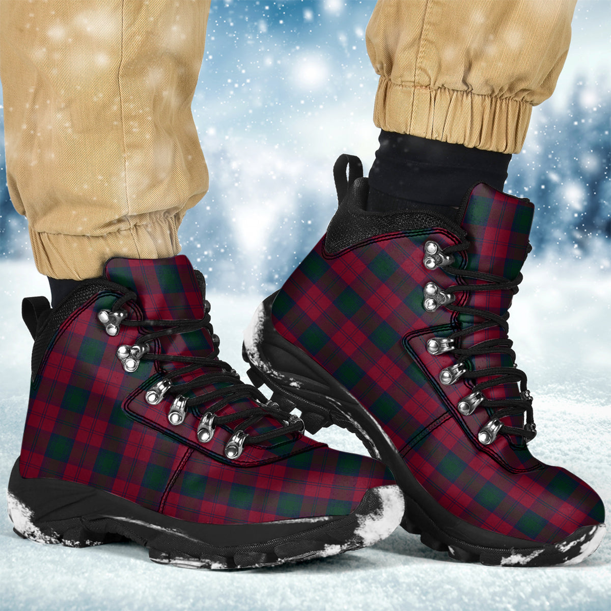 Lindsay Tartan Alpine Boots - Tartanvibesclothing